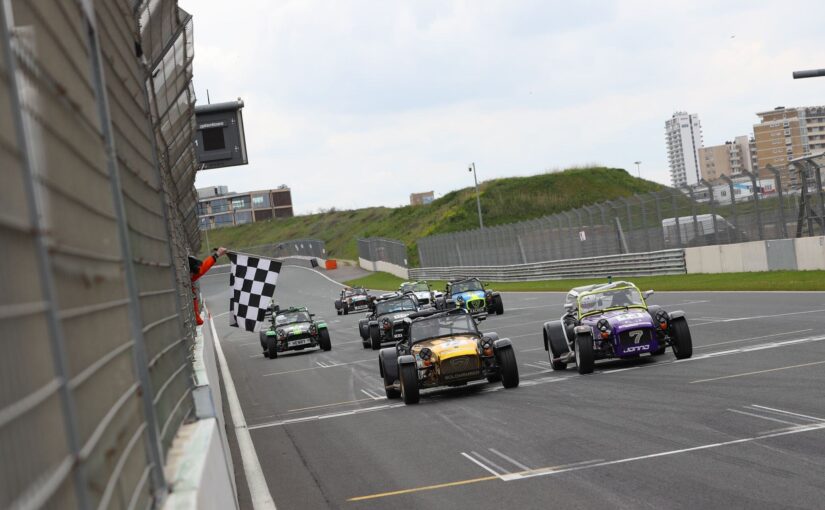 BARC and Caterham serves up memorable outing at Zandvoort